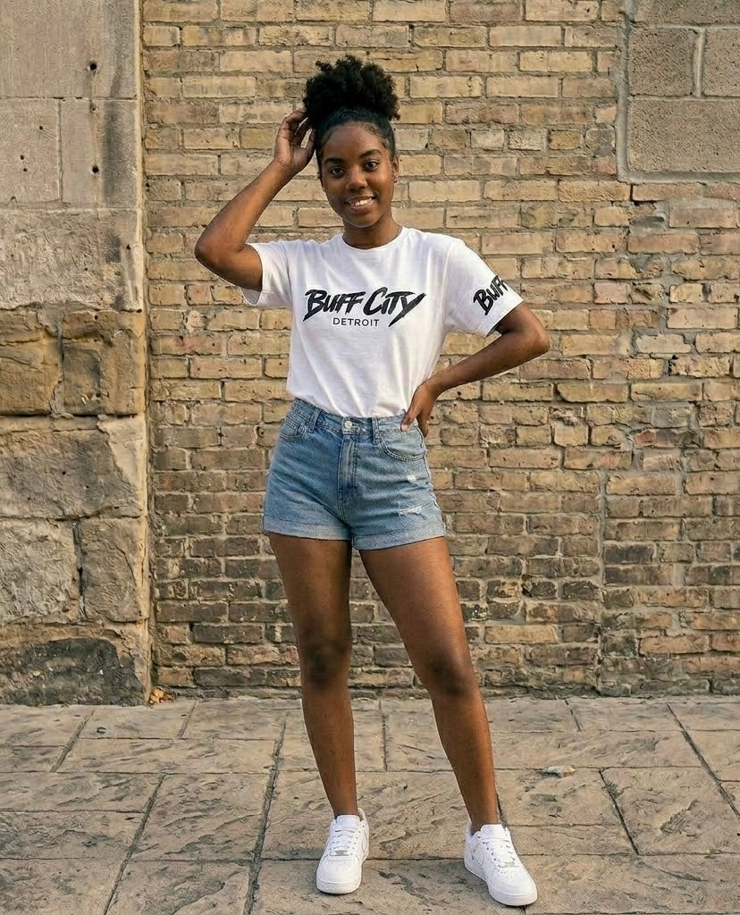 White BUFFCity T-shirt
